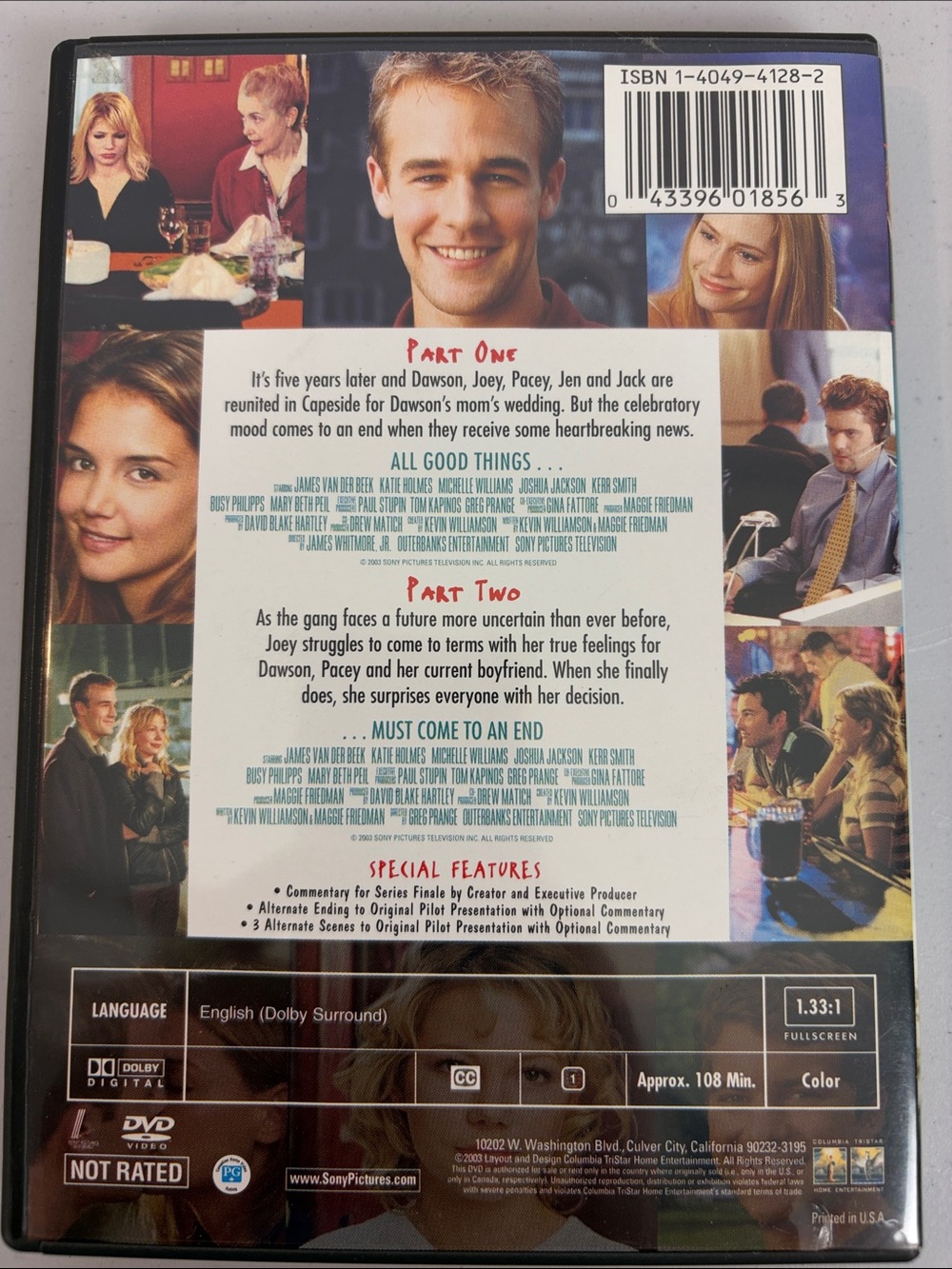 Dawson’s Creek Complete Series Seasons 1-6 + Series Finale DVD Box Set Bundle - Picture 12 of 12